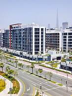 Condo With Burj Khalifa View In City