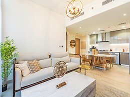 Condo With Burj Khalifa View In City