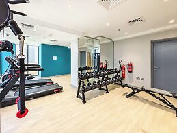 Condo With Burj Khalifa View In City