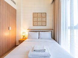 Condo With Burj Khalifa View In City