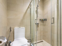 Condo With Burj Khalifa View In City