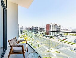 Condo With Burj Khalifa View In City