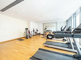 Luxury StayCation - Studio in Damac Hills with Balcony and Golf Views