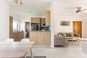 Bamboo apartment