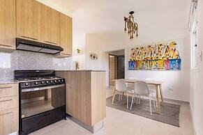 Bamboo apartment