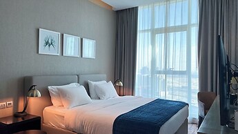 Centrally Located Cozy Burj Khalifa view