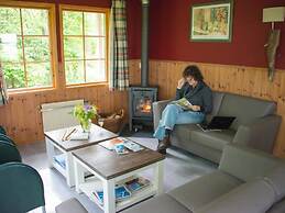 Cozy Chalet With a Decorative Fireplace