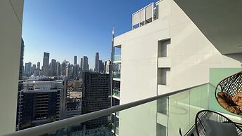 Burj Khalifa View - High Floor 1BR Apt