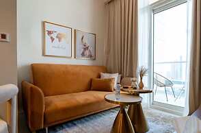Burj Khalifa View - High Floor 1BR Apt