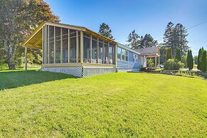 Bayfront Steuben Home w/ Screened Porch & Fire Pit