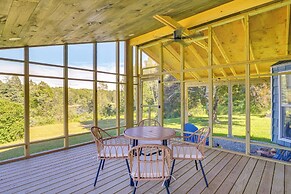 Bayfront Steuben Home w/ Screened Porch & Fire Pit