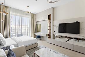Lux Studio in Arjan With Pool and Full Amenities