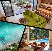 Villa Xpujil Pool AC Internet Beach Club