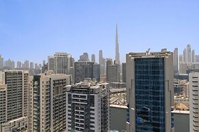 Amazing Studio With Burj Khalifa View