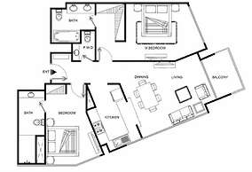 LUX  Executive Burj Khalifa View Suite