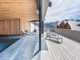 Chalet Apartment in Auris With Scenic Views
