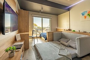 Moderno Estudio con Alberca Gym Rooftop