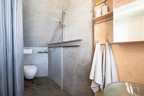 HexenburgbeiDresden Stylishes Designerappartement mit Schlafsofa, Terr
