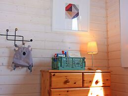 Log Cabin in Damp Near Baltic Sea Beach