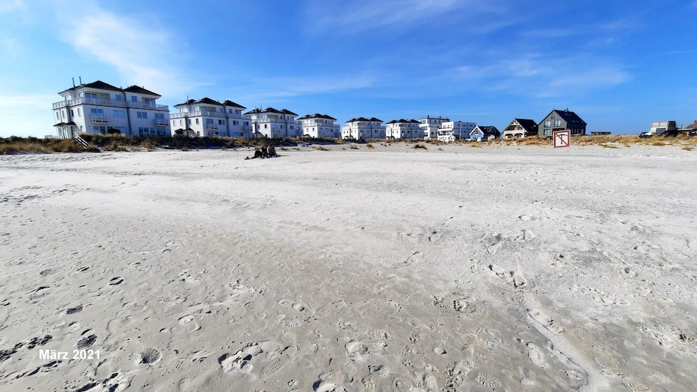 Haus in Olpenitz mit Strand und Meerblick