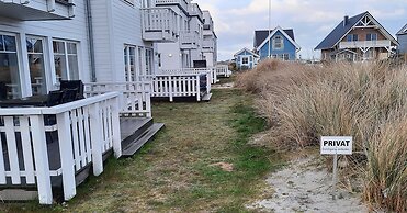 Haus in Olpenitz mit Strand und Meerblick