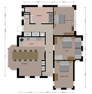 Forest House in Friesland With Sauna
