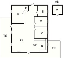 4 Star Holiday Home in Monsteras