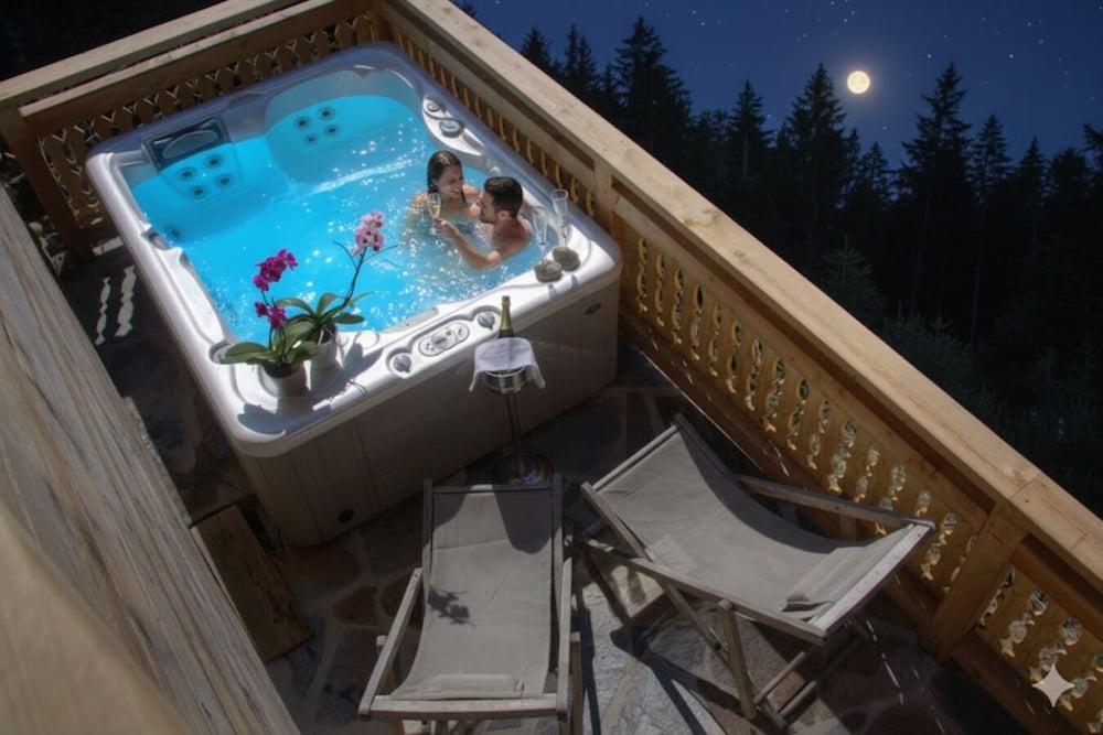 Hôtel Les Chalets de Philippe avec Jacuzzis privatifs