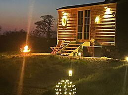 Cosy Devon Hut Woodland Views