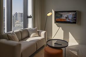 Upscale Studio w Burj View Upside Living