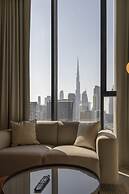 Upscale Studio w Burj View Upside Living