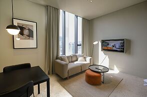 Upscale Studio w Burj View Upside Living