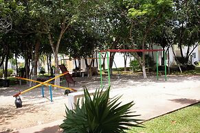 Relaxing Cancun Pools Soccer & BBQ Area