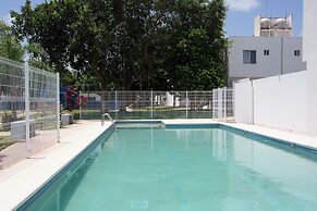 Relaxing Cancun Pools Soccer & BBQ Area