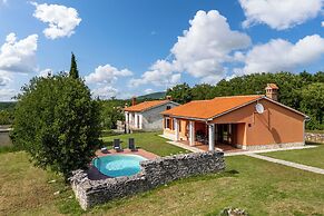 Pool House In Greenery