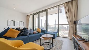 Superior 3BR plus Maid with Burj Khalifa View