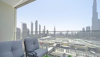 Superior 3BR plus Maid with Burj Khalifa View