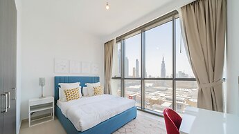 Superior 3BR plus Maid with Burj Khalifa View