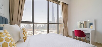 Superior 3BR plus Maid with Burj Khalifa View