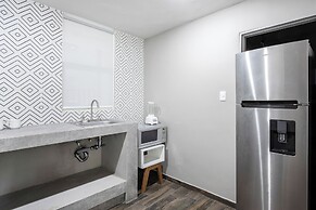 Modern Flat by Polanco Balcony Pet Friendly