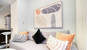 Contemporary One Bedroom with Chic Design