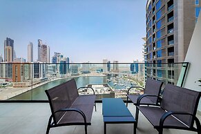 Binghatti Canal 1BR with view on Marina
