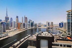 Binghatti Canal 1BR with view on Marina
