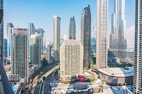 Stayis-Luxurious 1 Br Burj khalifa view