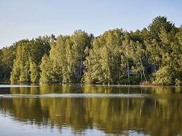 Peaceful Forest Dock by Belvilla