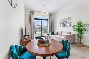 Waves - Stylish 1BR in JVC with Balcony & Pool