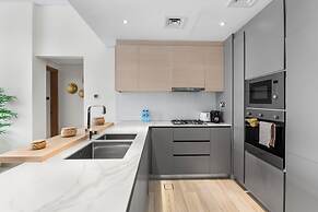 Waves - Stylish 1BR in JVC with Balcony & Pool