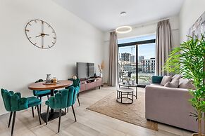 Waves - Stylish 1BR in JVC with Balcony & Pool