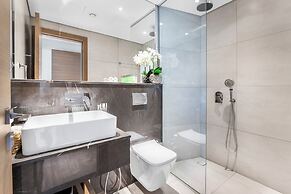 Waves - Stylish 1BR in JVC with Balcony & Pool