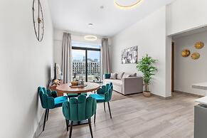 Waves - Stylish 1BR in JVC with Balcony & Pool